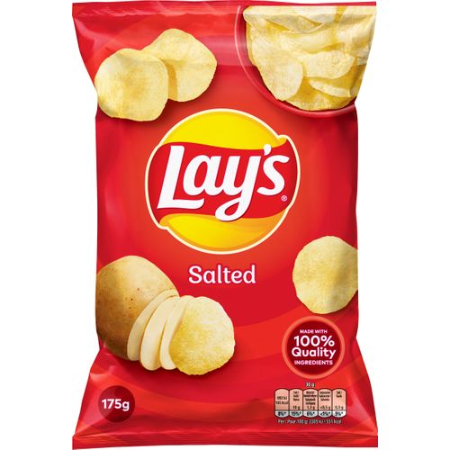 Lays Salted 175g x 18st / 315kg