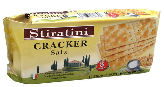 Crackers Salted 250g x 12st / 3kg