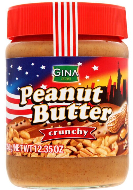 Peanut Butter Crunchy Red 350g x 12st / 420kg