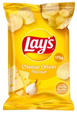Lays Cheese Onion 175g x 18st / 3,15kg