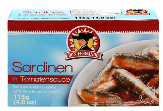 Sardines in Tomato Sauce 115g x 25st / 2,875kg