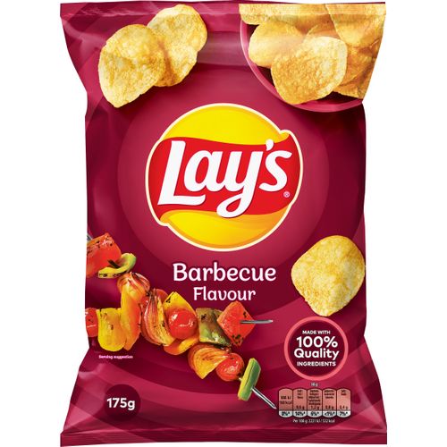 Lays Barbecue 175g x 18st / 315kg