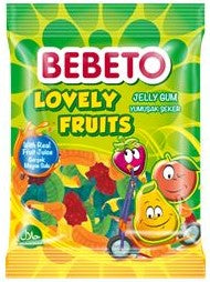 Bebeto Lovely Fruit 80g x 12st / 096kg