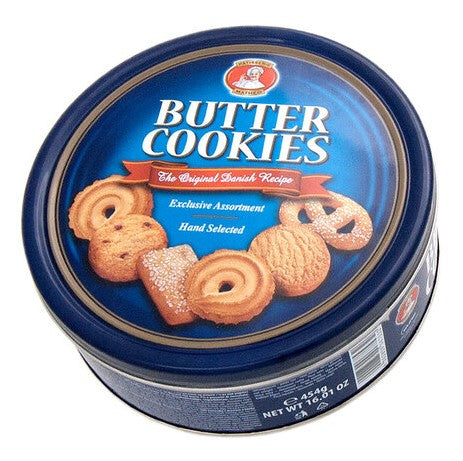 Butter Cookies Tin Can 454g x 12st / 5,448kg