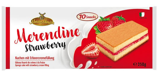 Merendine Cake Strawberry Cream 250g x 12st / 3kg