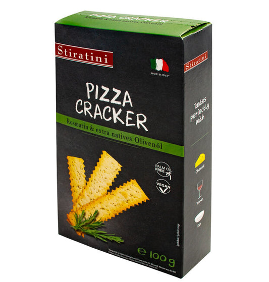 Pizza Cracker Rosemary & Olive 100g x 8st / 0,80kg