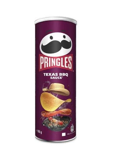 Pringles Texas BBQ Sauce 165g x 19st / 3.155kg