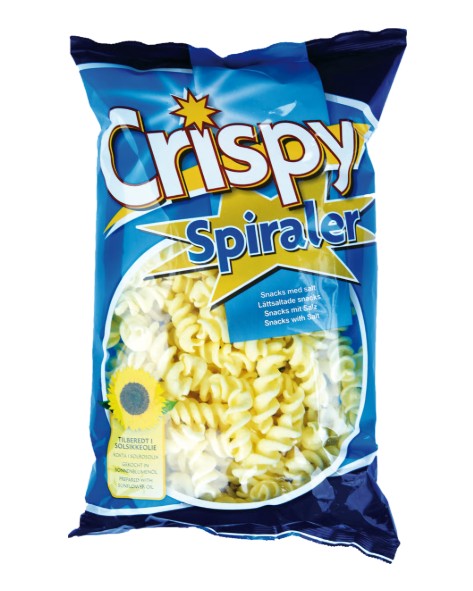 Crispy Salt Spiraler 175g x 16st /2.80kg