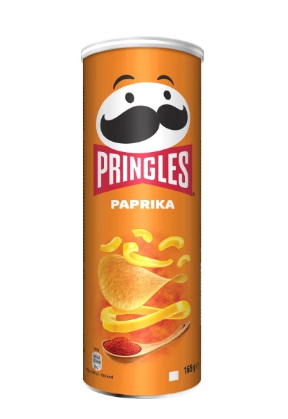 Pringles Paprika 165g x 19st / 3.155kg