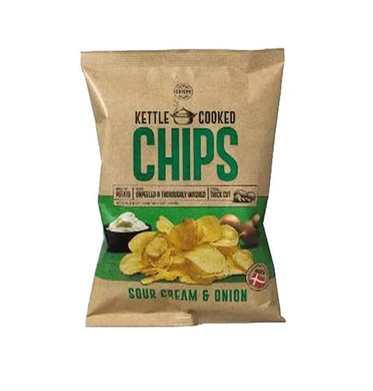 Kettle Cooked Chips Sour Cream & Onion 150g x 8st / 1.20kg