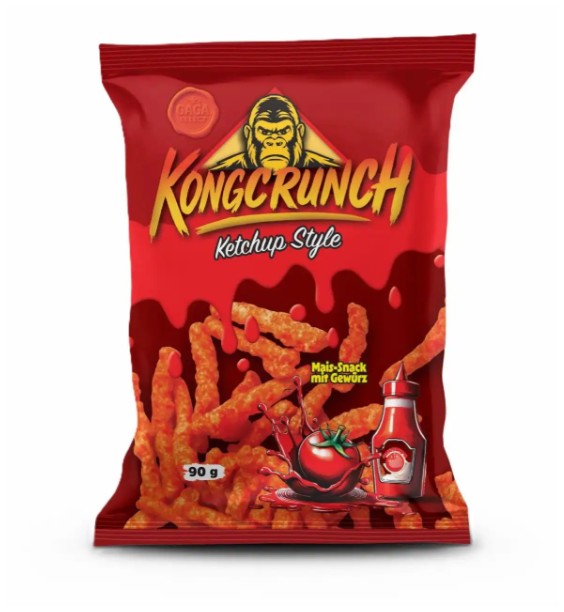 Kongcrunch Ketchup 90g x 24st /2.16kg