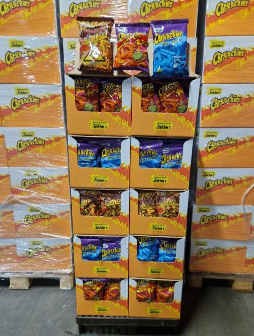 Display (K) Chrunchies (10box) 70-90g x 240st / 12kg
