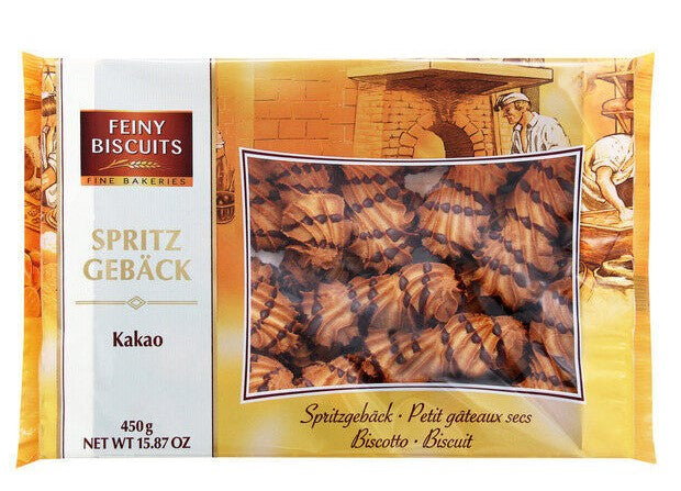 Biscuits with Cocoa Glaze Tray 450g x 12st /5.40kg