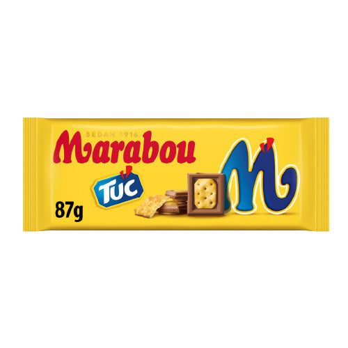 Marabou Tuc Mjölkchoco Salta Kex 87g x 18st /1.566kg