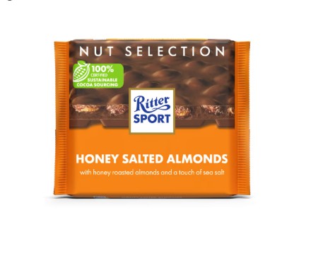 RS Honey Salt Almonds 100g x 11st /1.10kg