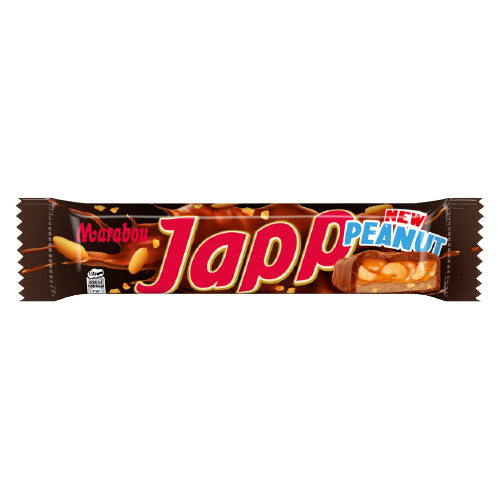 Marabou Japp Peanut Bar 60g x 20st /1.20kg