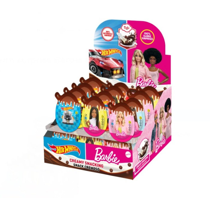 Barbie Hot Wheels Choco Joy Eggs 17.5g x 24st/ 0.42kg