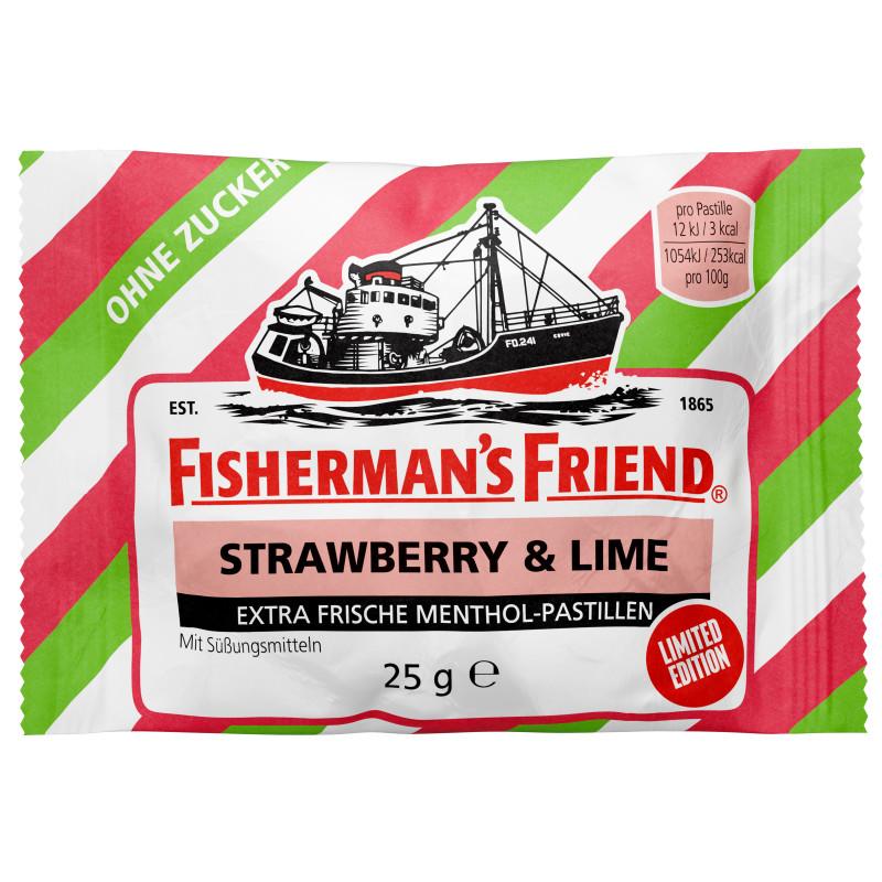 Fisherman Strawberry Lime SF 25g x 24st/0.06kg/L