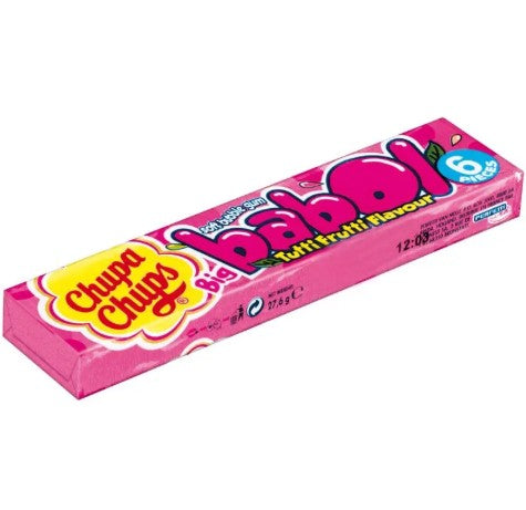 ChupaChups Babol TuttiFrutti Gum 27,6g x 20st/0.552kg/L