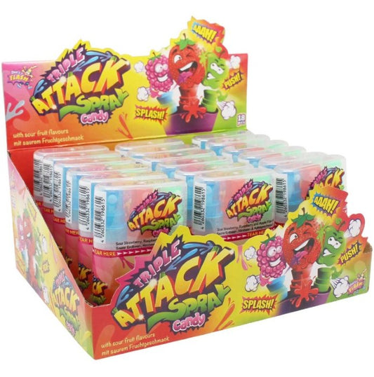 Triple Attack Candy Spray 15ml x 18st / 0.27kg