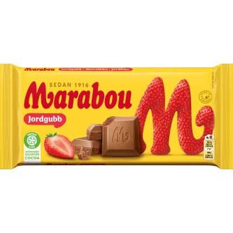 Marabou Kaka Jordgubb 160g x 15st /2.40kg