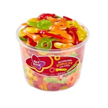 Red Band Fruit Gum Schnuller 100st VEGAN /1.20kg