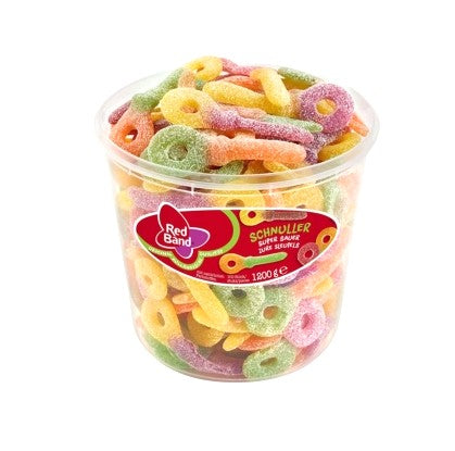 Red Band Sour Schnuller VEGAN 100st /1.20kg