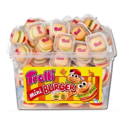Trolli Party Burger Mini 60st /1.128kg/L