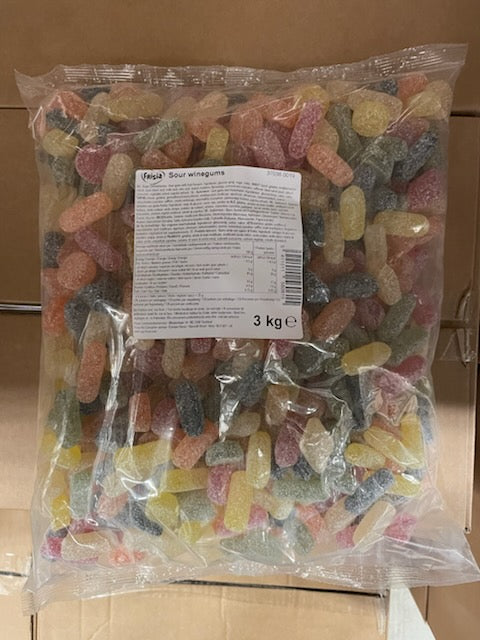 Frisia Sour Winegum 3kg x 1st / 3kg