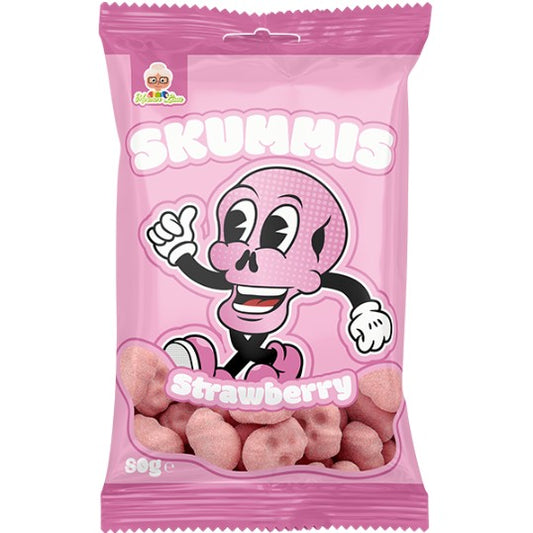 Skummis Strawberry Bag 80g x 18st /1.44kg