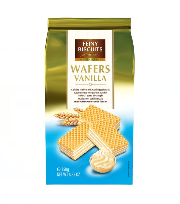 Wafers Bag Vanilla Filling 250g x 10st /2.50kg
