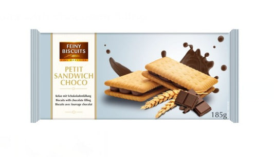 Sandwich Biscuits Choco 185g x 14st /2.59kg/L