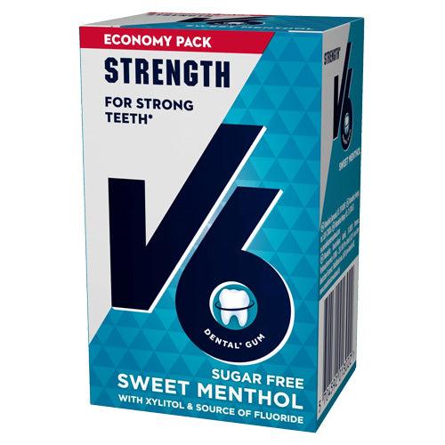 V6 Strong Teeth Sweet Mentol 70g x 12st /0.84kg