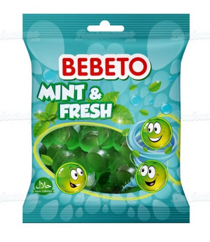 Bebeto Mint Fresh 80g x 12st / 0.96kg