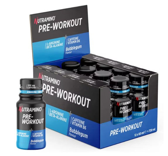 PWO Power Shot Bubblegum 60ml x 12st /0.72kg