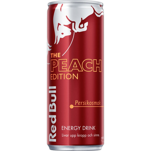 RedBull Peach inkl pant 25cl x 24st / 6kg