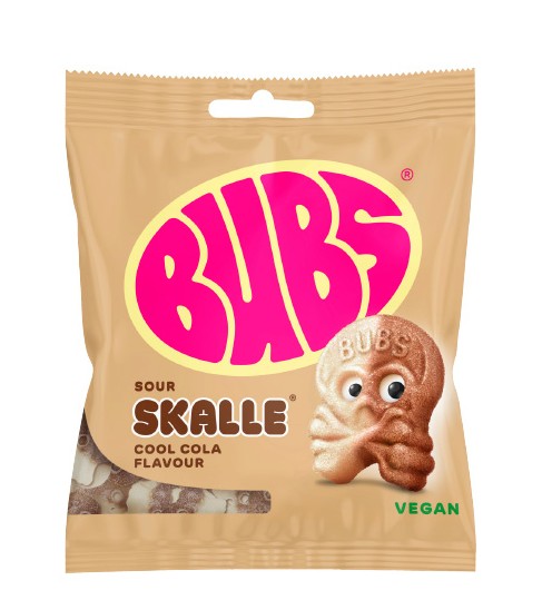 Bubs Cool Cola Skalle 155g x 12st /1.86kg