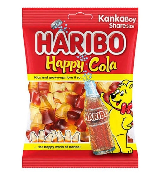 Haribo Halal Happy Cola 80g x 30st /2.40kg/L