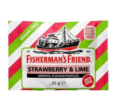 Fishermans Strawberry lime 25g x 24st /0.60kg