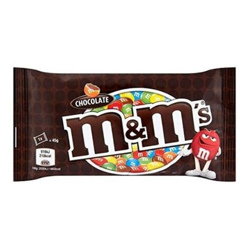 M&Ms Choco 45g x 24st / 1.08kg