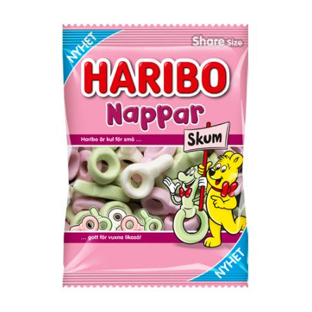 Haribo Nappar Skum 120g x 12st /1.44kg