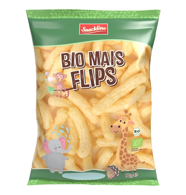Corn Flips Kids Snack 80g x 20st /1.60kg