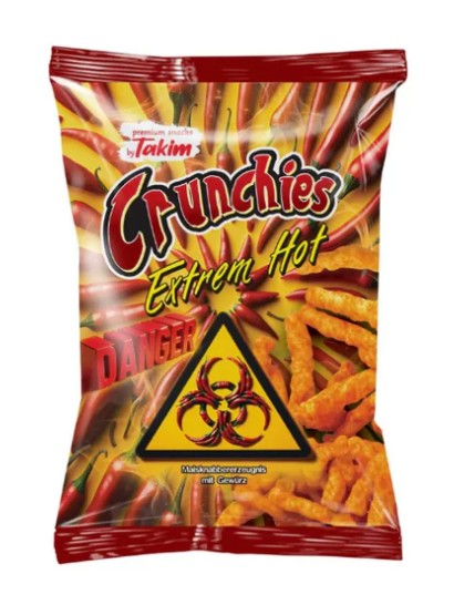 Chrunchies Extreme Hot 70g x 24st / 1.68kg