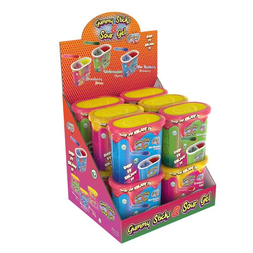 Gummy Stick N Sour Gel 50g x 12st / 0.60kg