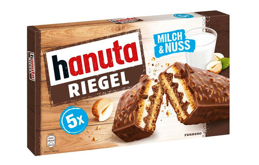 Hanuta Riegel 5-Pack 172.5g x 16st / 2.76kg