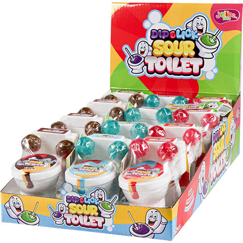 Dip N Lick Sour Toilet 20g x 12st / 0.24kg