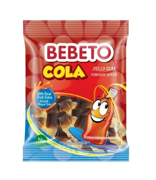 Bebeto Cola Bottles 80g x 12st / 0.96kg