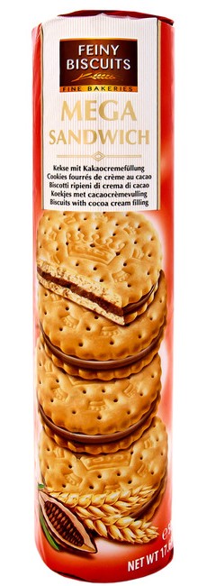 Mega Sandwich Choco Biscuits 500g x 15st / 7.50kg
