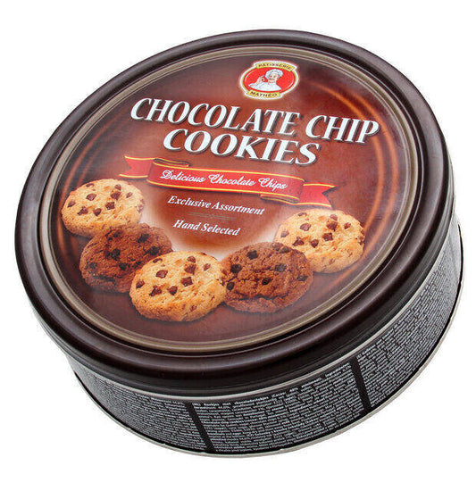 KAMPANJ: Choco Chip Cookies Tin Can 454g x 12st / 5.448kg