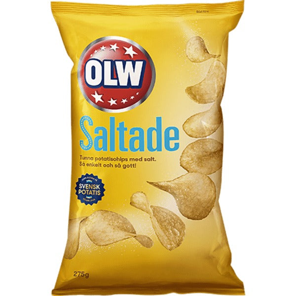 OLW Lättsaltade 175g x 18st / 3,15kg